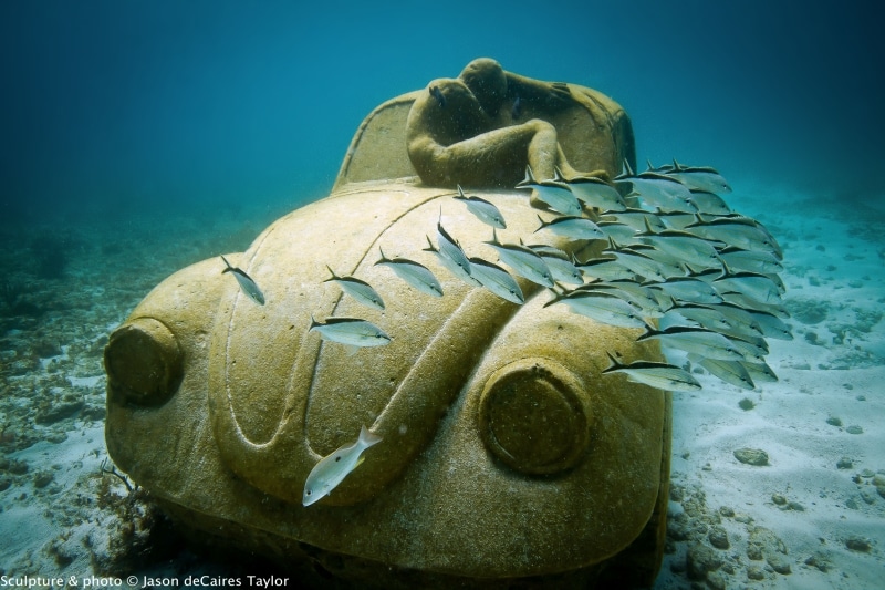 Museu subaquático no México